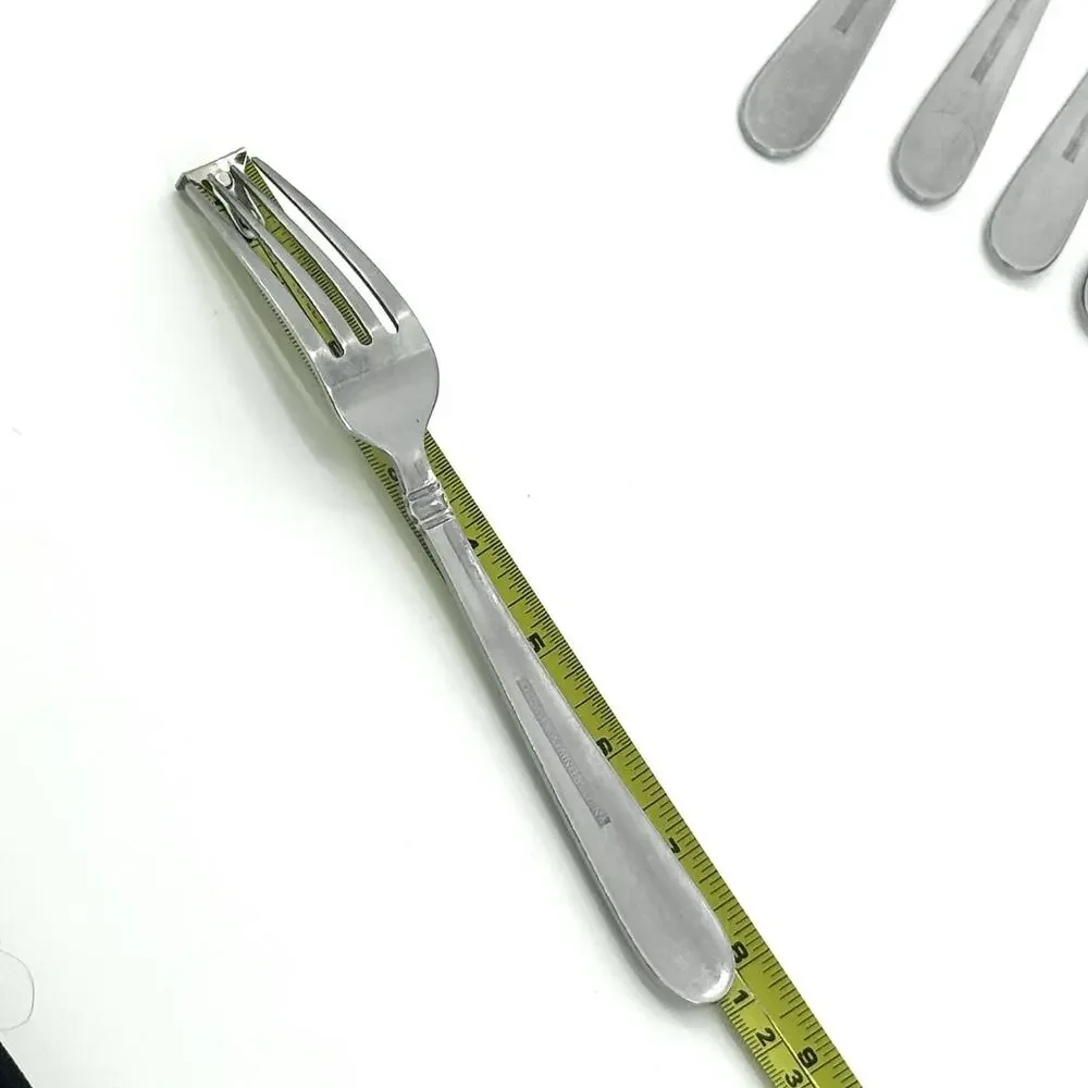 Towle Ariel Satin Lot of 5~3 Salad Forks 7-3/8 & 2 Dinner Forks 8 1/8 Stainless
